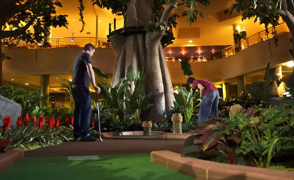 The Congo indoor adventure golf course