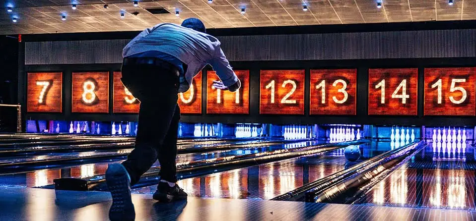 Bowling with friends